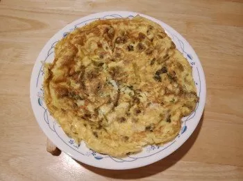 芫茜鮮蠔煎蛋餅，Oyster Omelette