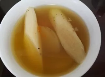 清肝解毒 潤肺通便—天山雪蓮果淮山粟米無花果豬展湯