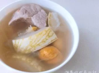 魚翅瓜栗子川貝湯