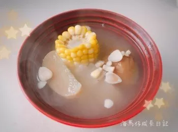 蘋果川貝南北杏豬展湯