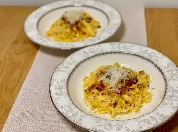 傳統卡邦尼手製意粉 Traditional Carbonara 🍝