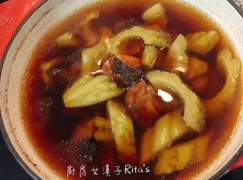 老菜脯苦瓜排骨湯