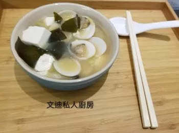 昆布白蜆味噌湯