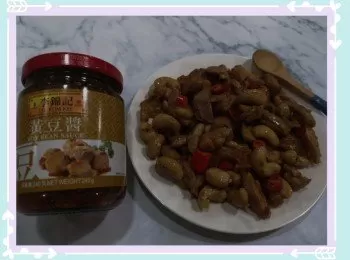 黃豆醬炒腰果瘦肉【李錦記方便醬料幫你輕鬆煮幾味】