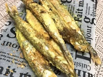 香煎薑黃多春魚