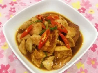 豆瓣松阪豬豆腐