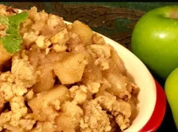 蘋果烤酥餅碎 Apple Crumble