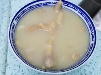 花生眉豆雞腳珊瑚藻湯