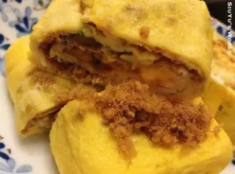肉鬆芝士玉子燒