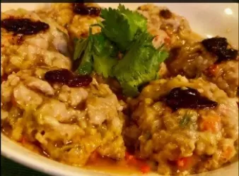 鮮淮山蒸肉丸