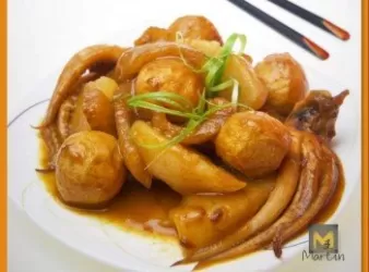 港式咖喱魚蛋蘿蔔魷魚