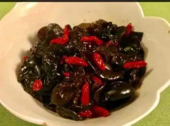 「老陳醋雲耳杞子」