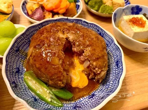 流心雙重芝士漢堡扒🍔