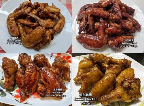 雞翼4種食法 可烤，可氣炸，可煎