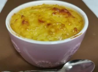 焗西米蓮蓉布甸