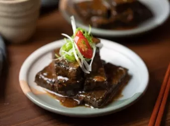 烏龍米血 (茶香米血)