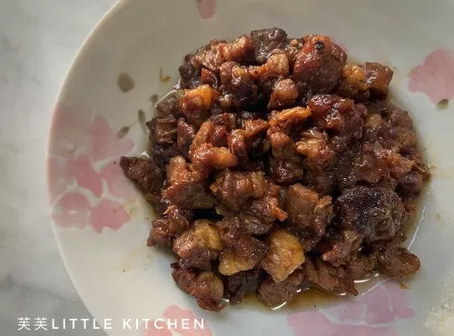 [電飯鍋送飯菜式] 醬油牛肋肉