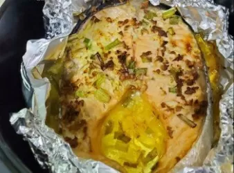 氣炸鍋三文魚扒