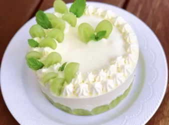 青提酸奶慕斯蛋糕 mousse cake