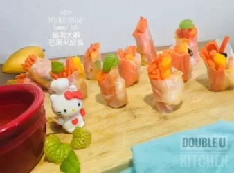 越南大蝦🍤芒果🥭米紙卷