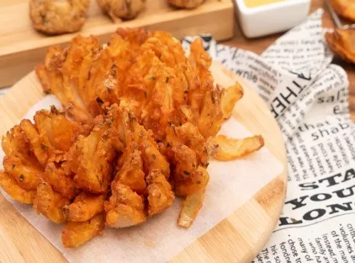 氣炸鍋炸洋蔥花  Airfryer Blooming Onion