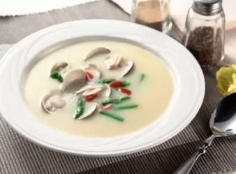 奶油蛤蜊蘆筍湯