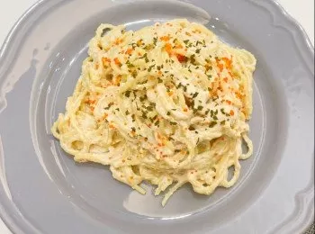 Japanese Creamy Mentaiko Pasta明太子意粉