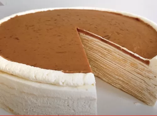 泰式奶茶千層蛋糕 Thai Milk Tea Crepe Cake