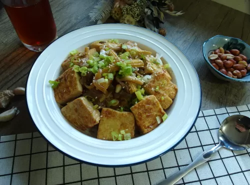 【一人食】醬燒豬肉豆腐燴飯