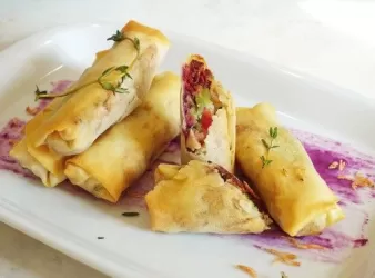 氣炸臘味春卷 | 賀年食譜 風味十足