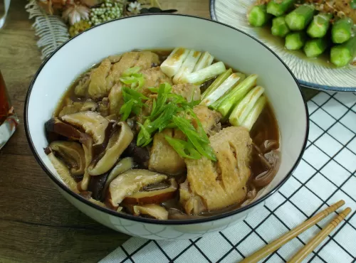 【一人食】雞翅蕎麥湯麵