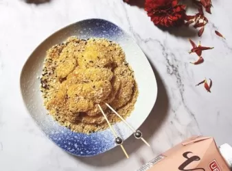 簡易【懷舊糯米糍】微波爐叮10分鐘超快速完成！港式甜品