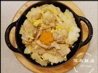 白玉苦瓜炒豚肉