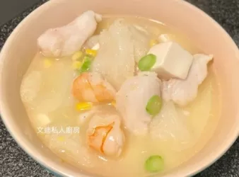 海皇魚肚豆腐羹