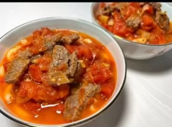 鮮茄牛肉通粉（電飯煲簡易版）