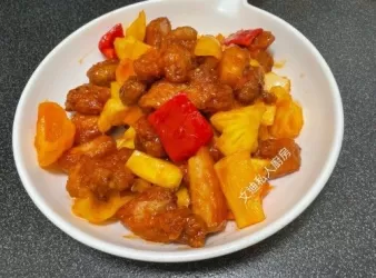 氣炸菠蘿咕嚕肉