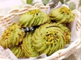 開心果唧花曲奇餅