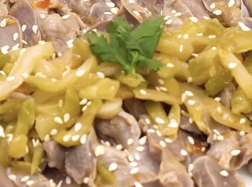 快速學會煮雞腎(榨菜腎片)