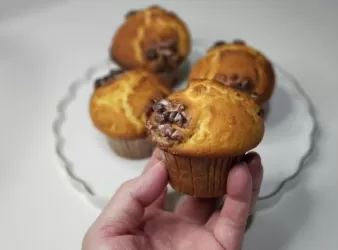 合桃杯子蛋糕