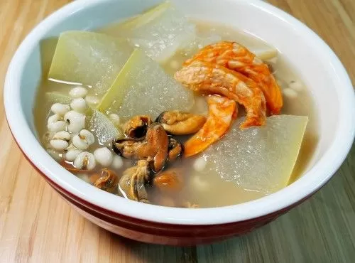 冬瓜淡菜湯