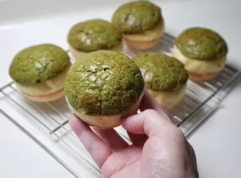 迷你菠蘿包（抹茶）