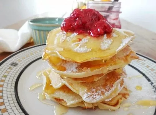 蘋果鬆餅 Pancakes