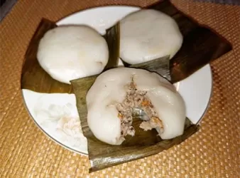 客家咸茶果 (眉豆饀)