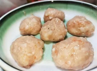 手打蝦滑(鮮蝦球)