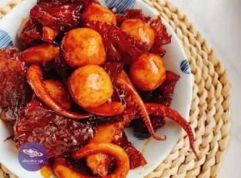 韓辣豬皮魷魚魚蛋