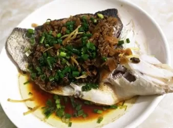 【家常小菜】梅菜蒸鯇魚腩