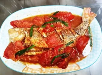 【家常小菜】鮮茄煎紅衫魚