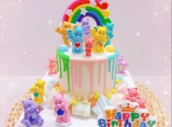 黑加侖子啫喱忌廉夾餡黑森林朱古力海綿蛋糕