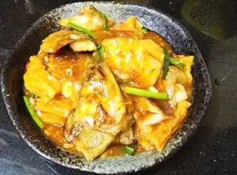 泰式雞醬枝竹煮鱸魚
