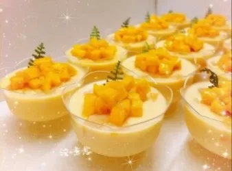 芒果布丁杯